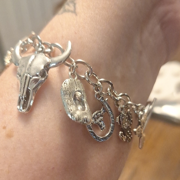 Silver Charm Bracelet - Picture 6 of 6